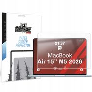 Fole mbrojtëse ekrani GrizzGlass PaperScreen për MacBook Air 15", mat, efekt letre, transparente