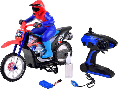 Lodër motor Jokomisiada Cross Rc0564, me telekomandë, me tym edhe zë, shumëngjyrësh