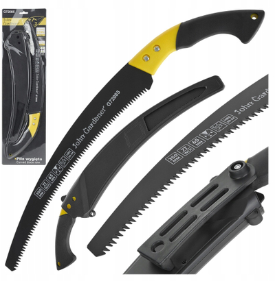 Sharrë kopshti John Gardener G72085, teh i lakuar 35 cm, dorezë ergonomike, e zezë e verdhë