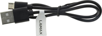 Kabllo USB Lamax Micro USB, 50cm, e zezë