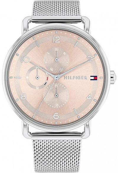 Orë dore për femra Tommy Hilfiger Lily 178662, e argjendtë/rozë