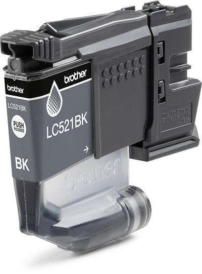 Patronë boje Brother LC521BK, i zi