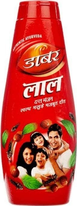 Pluhur dhëmbësh Dabur Red, 100 g