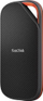 SSD portabël SanDisk Extreme Pro, 4TB, USB Type-C USB4, i zi portokalli