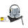 Ulëse auto për fëmijë BeSafe Go Beyond, i-Size 40-87cm, sistem 5 pika, gri Peak Mesh