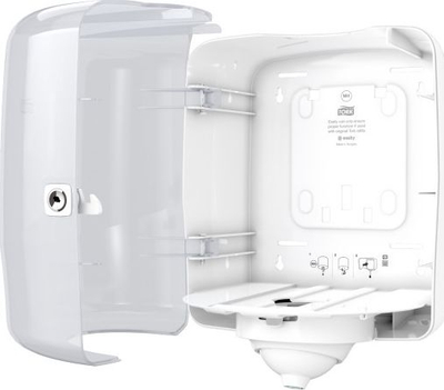 Dispenser letra në rrotull Tork 473190, sistem M4, plastik, i bardhë