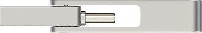 USB PNY Duo-Link, 64GB, USB A dhe USB C, argjend