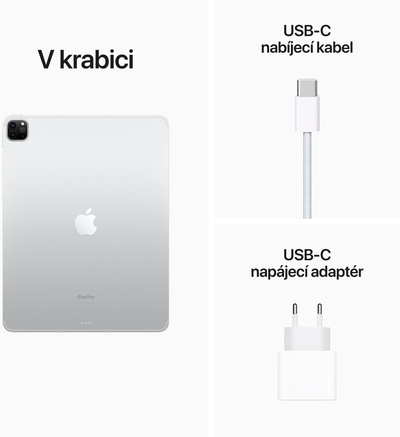 iPad Apple Pro Wi-Fi + Cellular, 12.9" 2022, 128GB, сребрена боја