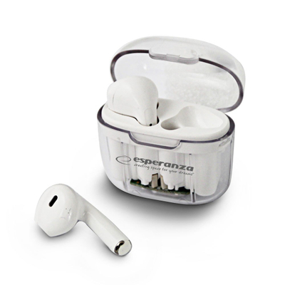 Dëgjuese Esperanza EH237W, Wireless, të bardha