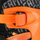 Patina me rrotë Spokey Nerf Strive, nr.28-32, e portokalltë/zezë