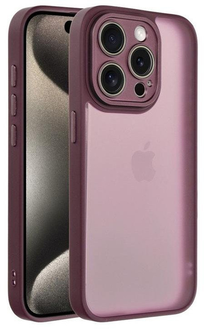Mbështjellëse telefoni VARIETE për iPhone 16e SE 4 2025, plastike TPU, vjollcë