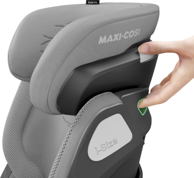 Sedish makine Maxi-Cosi Kore Pro i-Size, ISOFIX, 100-150 cm, gri