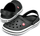 Papuçe për femra Crocs Crocband, 39-40, të zeza / bardha