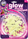 Sticker-a muri Glowstars Glitter Unicorns, që ndriçojnë në errësirë, set unikornësh dhe yjesh, rozë