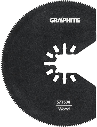 Disk gjysmë-rrethor për makinë multifunksionale HSS, 80 mm, 21 TPI