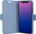 Kuti mbrojtëse dbramante Milano për iPhone 11 Pro, lëkurë, blu e errët