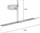 Mbajtëse për bërryl oxhaku Ricom STEEL SUPPORT DN60, për tub 60 mm, metal
