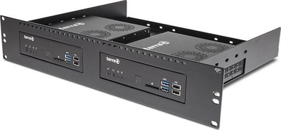 Kit montimi për rack 19" ID11 Terra PC Mini V6, 2U, i zi