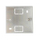 Prizë murale audio video VALUE 25.99.8201, 86x86mm, e bardhë