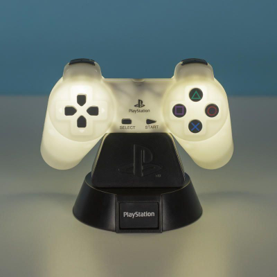 Dritë dekor PlayStation Icons Controller Light, 10cm, me bateri, e bardhë