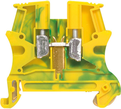 Bllok terminal Legrand VIKING 037173, 1-polësh, 10mm², verdhë e gjelbër