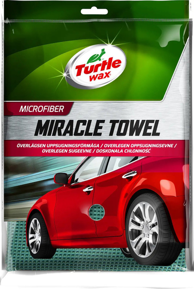 Peshqir mikrofiber Turtle Wax Miracle, 60x80cm, i verdhë