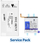Bateri Samsung EB-BS916ABY ServicePack, për Galaxy S23 Plus S916B, e zezë