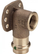 Kënd hidraulik për mur Viega SC Contur 281502, 18mm x 1/2" FI, bronx