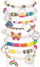 Set bizhuterish Make It Real Rainbows &amp; Pearls, 8 byzylykë për t’i bërë vetë, 598 pjesë, për kalamaj 8+