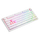 Tastierë mekanike pa tela Savio PHENIX, Gateron Red Pro, RGB, e bardhë