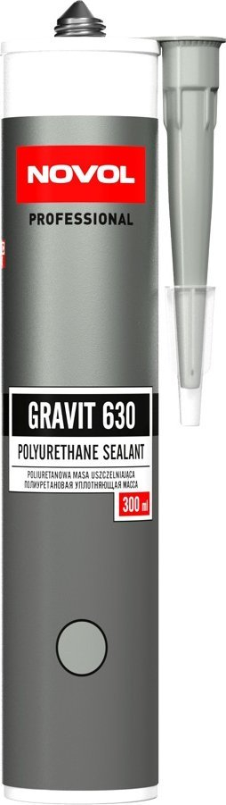 Masë vulosëse poliuretani Novol, tubet 310 ml, gri
