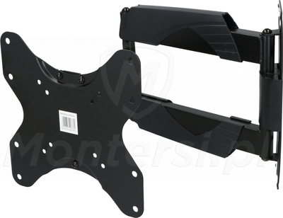 Mbajtëse muri për monitor Brateck LPA39-223, 23-42", deri 35 kg, e zezë