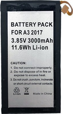 Bateri telefoni Extra Digital Samsung Galaxy A3 2017, 3000mAh, Li polymer