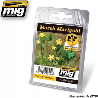 Set bimore dekorative Ammo by Mig Marsh Marigold, për diorama, në shkallë 1:48 1:35 1:32