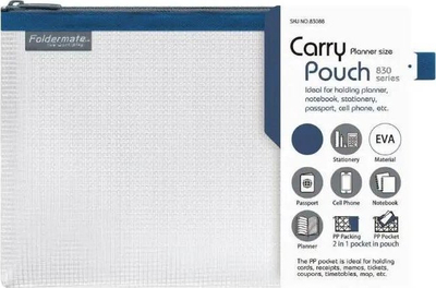 Zarf plastik Oklik 83088, formati B4, me zinxhir, blu