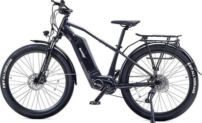 Biçikletë elektrike Beaster BS120B, motor 250W, bateri 13Ah, rrota 27.5", e zezë