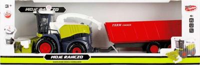 Traktor lodër Mega Creative My Ranch Combine Harvester me rimorkio, 40 cm, dritë dhe tinguj, shumëngjyrësh