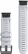 Rrip ore Garmin QuickFit 22mm, silikon, i bardhë