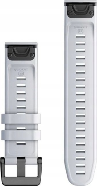 Rrip ore Garmin QuickFit 22mm, silikon, i bardhë