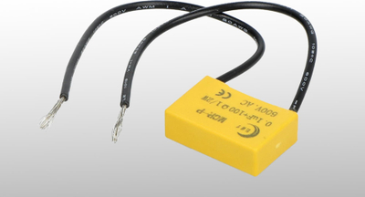 Snabber elektrik Shelly RC, 0.1uF 100Ω 0.5W, 600V AC, i verdhë