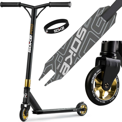 Trotinet Soke PRO Gold 1603, 100 kg, i zi