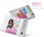 Set kreativ WOW Generation Kids Euroswan Deluxe, 5 charms metalikë për byzylykë, shumëngjyrëshe