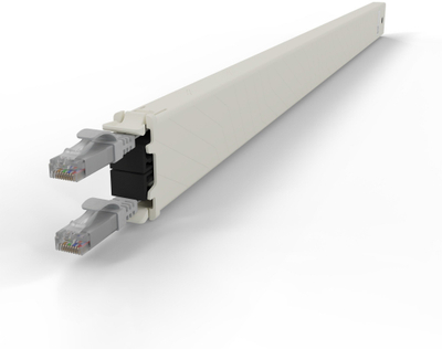 Kasetë kabllore PATCHBOX One, 30RU, UTP Cat 6a, gri