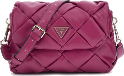 Çantë për femra Guess Zaina Flap, vjollcë