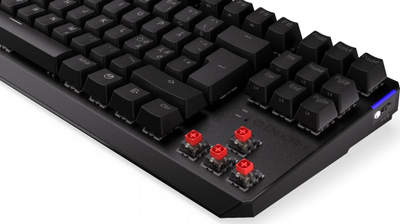 Tastierë Endorfy Thock TKL Wireless, mekanike Kailh Red Box, RGB, e zezë