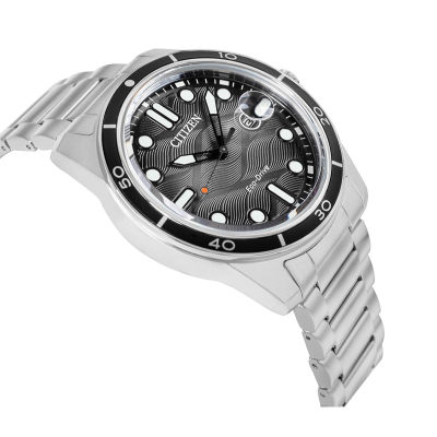 Orë dore Citizen Sporty Marine AW1816-89E, Eco-Drive, çelik inoks, argjend