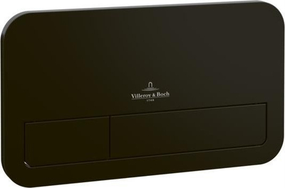 Pllakë komandimi WC Villeroy & Boch ViConnect 922490AN, dual flush, plastikë, e zezë mat