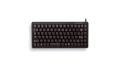 Tastierë kompakte CHERRY G84-4100, USB/PS2, 282x132mm, e zezë