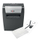 Grirës letrash Rexel Momentum X308, cross cut, 15L, i zi dhe argjendtë