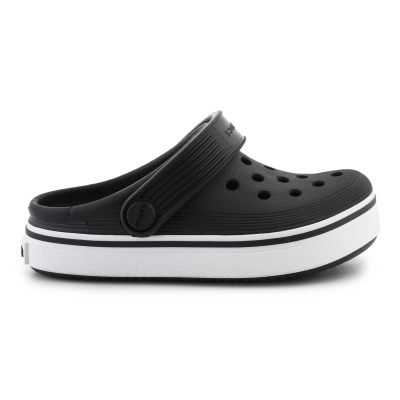 Sanda Crocs Off Court Clog, fëmijë, të zeza